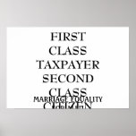 SECOND CLASS CITIZEN POSTER