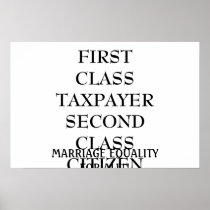 SECOND CLASS CITIZEN POSTER
