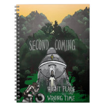 Second Coming - Right Place, Wrong Time Spiral Note Book