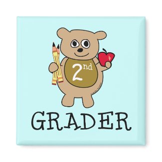 Second Grade School magnet