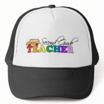 Second Grade Teacher Trucker Hats