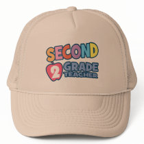 Second Grade Teacher Trucker Hat