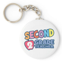 Second Grade Teacher keychains