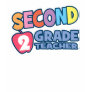Second Grade Teacher Ladies Long Sleeve Tee
