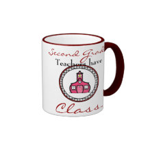 Second Grade Teacher Mug