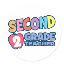 Second Grade Teacher stickers