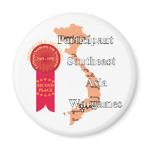 Second Place - Vietnam Wargames magnets by carlj56 Second Place - Vietnam Wargames magnets