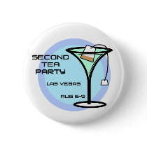 Second Tea Party Button, Full Logo