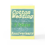 Second wedding anniversary ~ cotton cards