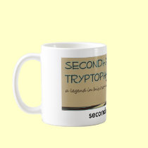 SecondHand Tryptophan, classic white mug