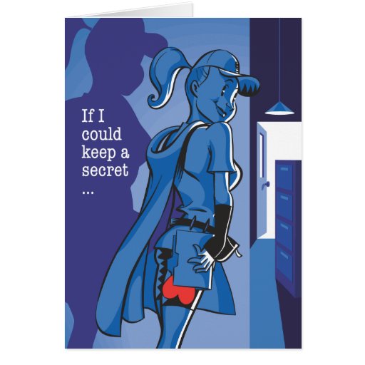 Secret Admirer Greeting Cards