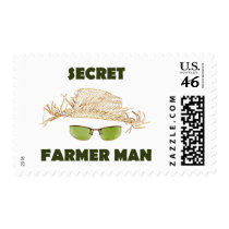 Secret Farmer Man postage