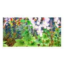 Secret Garden Personalized Photo Card