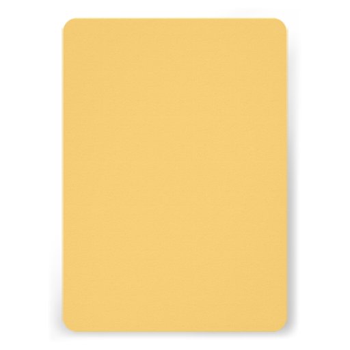 Secret Garden Wedding Invite - Mustard