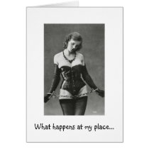 Secret Happenings Greeting Card