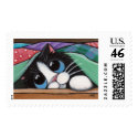 Secret Hiding Place - Cat Postage postage