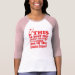 Ladies 3/4 Sleeve Raglan (Fitted)