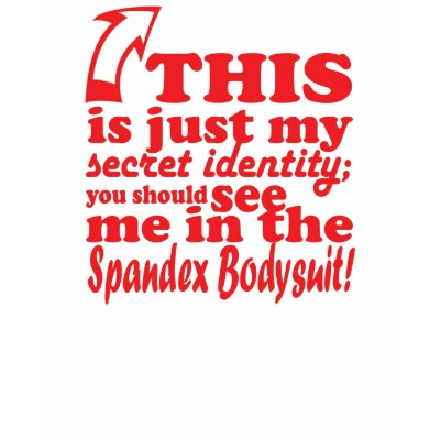 Secret Identity Shirt by Lyarnil
