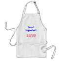 Secret Ingredient: LOVE aprons
