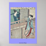 Secret love by Shiba, Kokan Ukiyoe Print