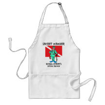 Secret Member SCUBA Steve Apron