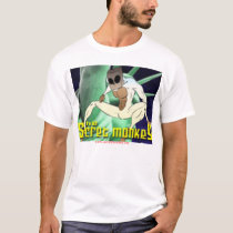 Secret Monkey & Lady Liberty t-shirts by dursin Secret Monkey & Lady Liberty t-shirts