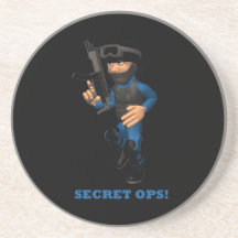 Secret Ops Drink Coasters