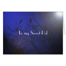 Secret Pal thoughts Greeting Card