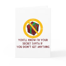 Secret Santa cards by jamierushad Secret Santa cards
