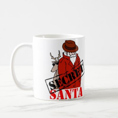 Secret Santa mugs
