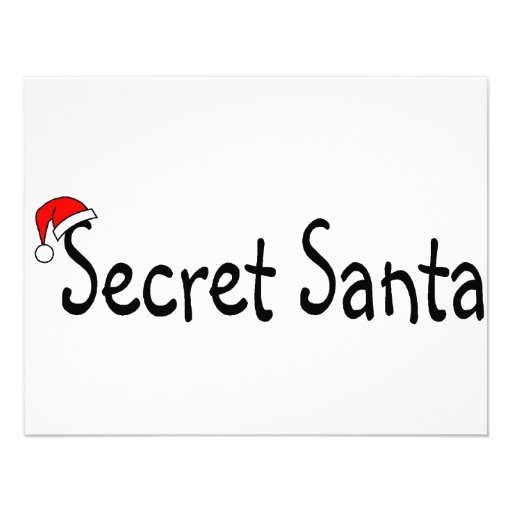Secret Santa Announcement Template