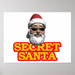 Secret Santa Print