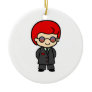 Secret Service Boy 2 Christmas Tree Ornament
