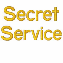 Secret Service embroidered shirts by Anthony123456789 Secret Service embroidered shirts