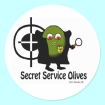 Secret Service Olives -  Sticker