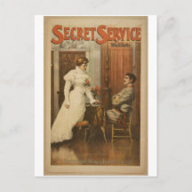Secret Postcards on Secret Service Postcards