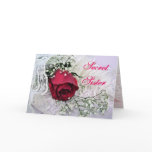 Secret Sister-Rose & Lace-any occasion cards