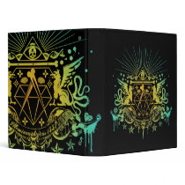 Secret Society Vinyl Binder