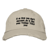 Secret to success embroidered hats by travelersbeware Secret to success embroidered hats