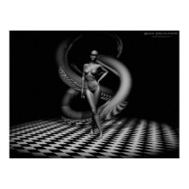 Secret witness, art poster modern print