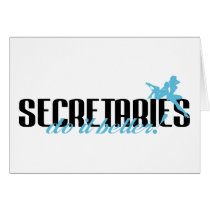 Secretaries Do It Better! cards