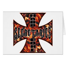 Secretaries Hard Core Cards