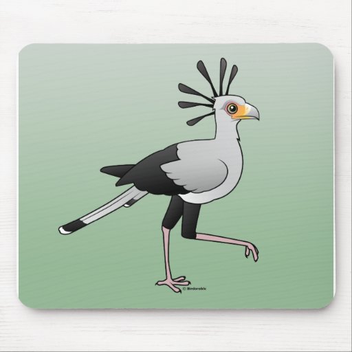 Secretary Bird Mousepad