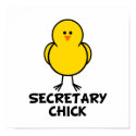 Secretary Chick posters