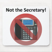 Secretary mousepads by egogenius Secretary mousepads