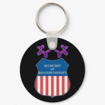 Secretary of Balloon Doggies keychains