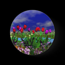 Secret's Garden buttons