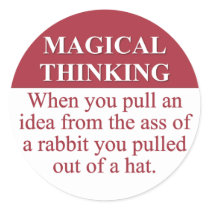 Secrets of Magical Thinking (3) Sticker