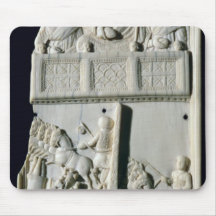 Section of a diptych mouse pad