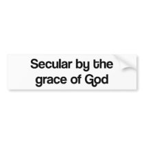 Secular bumper stickers